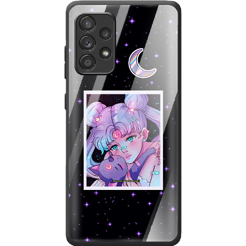 Чехол BoxFace Samsung A525 Galaxy A52 Sailor Moon night