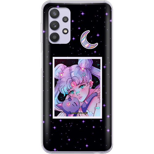 Чехол BoxFace Samsung A525 Galaxy A52 Sailor Moon night