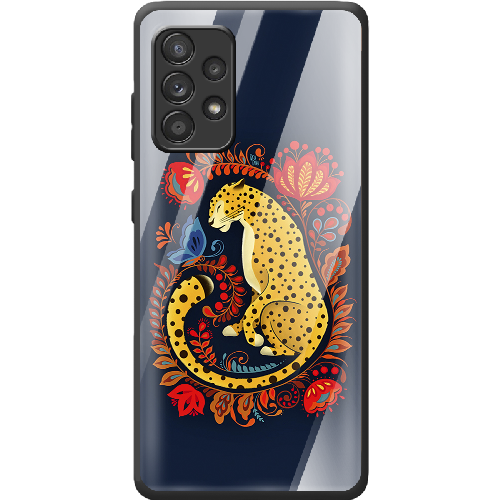 Чехол BoxFace Samsung A525 Galaxy A52 Petrykivka Leopard