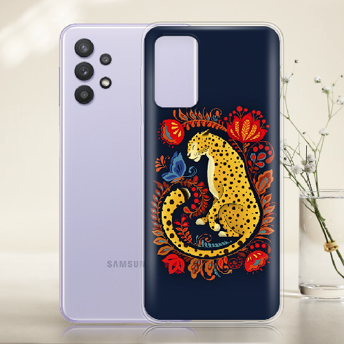 Чехол BoxFace Samsung A525 Galaxy A52 Petrykivka Leopard