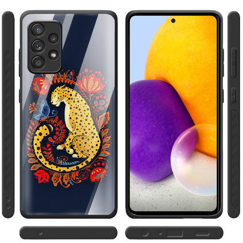 Чехол BoxFace Samsung A525 Galaxy A52 Petrykivka Leopard