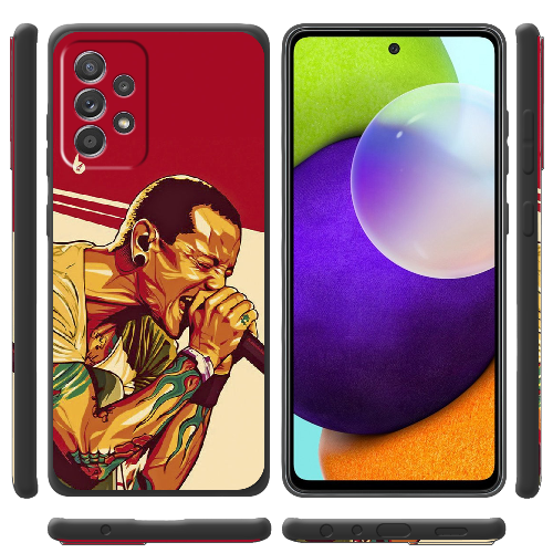 Чехол BoxFace Samsung A525 Galaxy A52 Chester Bennington