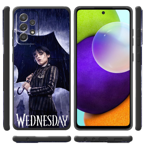 Чехол BoxFace Samsung A525 Galaxy A52 Wednesday Addams