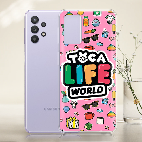 Чехол BoxFace Samsung A525 Galaxy A52 Toca Boca Life World