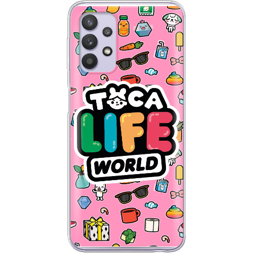 Чехол BoxFace Samsung A525 Galaxy A52 Toca Boca Life World