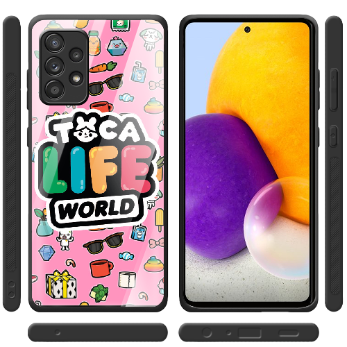 Чехол BoxFace Samsung A525 Galaxy A52 Toca Boca Life World