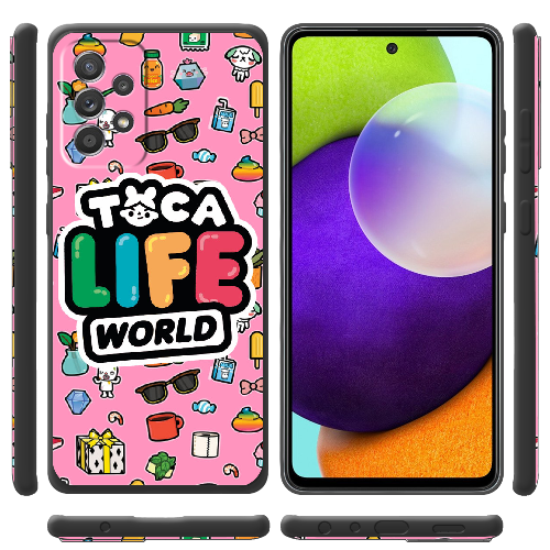 Чехол BoxFace Samsung A525 Galaxy A52 Toca Boca Life World