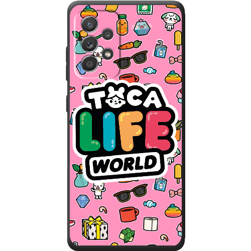 Чехол BoxFace Samsung A525 Galaxy A52 Toca Boca Life World