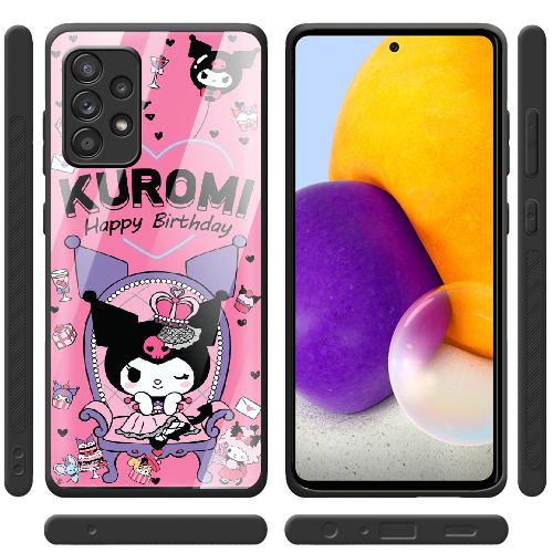 Чехол BoxFace Samsung A525 Galaxy A52 День народження Kuromi