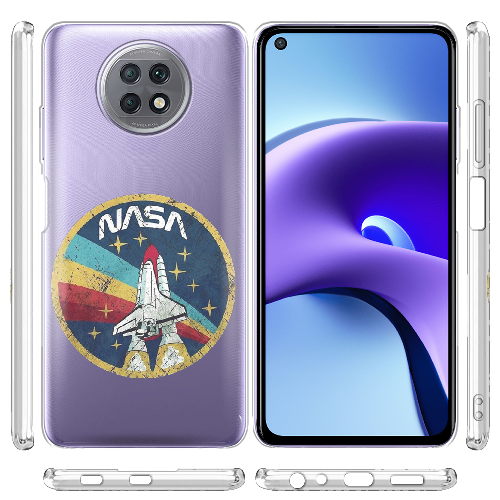 Чехол BoxFace Xiaomi Redmi Note 9T Space Shuttle NASA