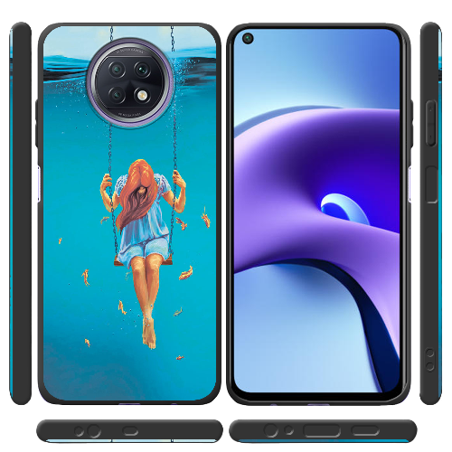 Чехол BoxFace Xiaomi Redmi Note 9T Girl In The Sea