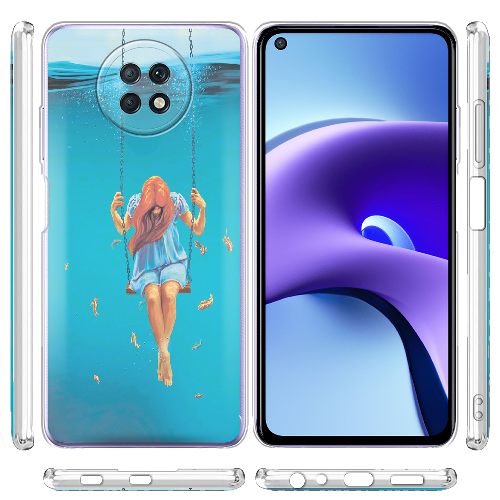 Чехол BoxFace Xiaomi Redmi Note 9T Girl In The Sea