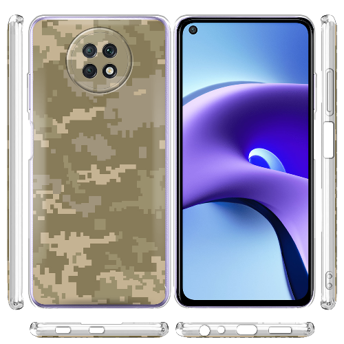 Чехол BoxFace Xiaomi Redmi Note 9T Камуфляж ЗСУ