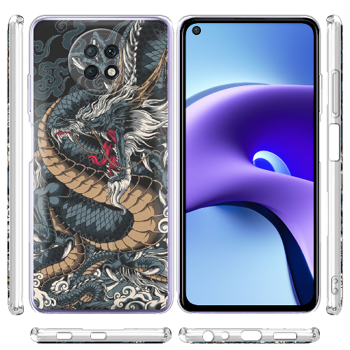 Чехол BoxFace Xiaomi Redmi Note 9T Dragon Ryujin