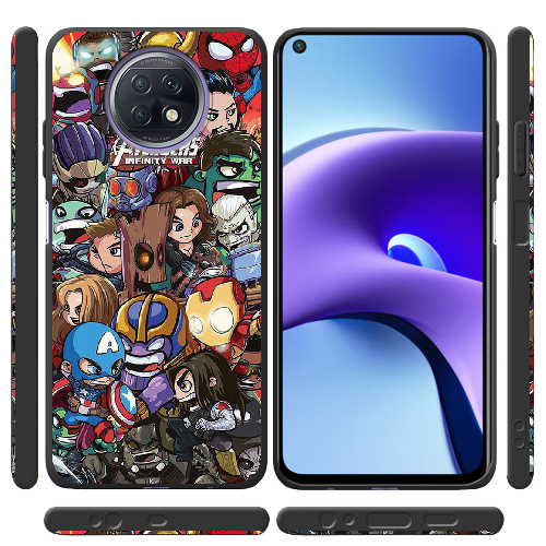 Чехол BoxFace Xiaomi Redmi Note 9T Avengers Infinity War