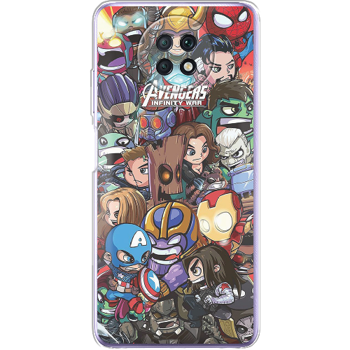 Чехол BoxFace Xiaomi Redmi Note 9T Avengers Infinity War