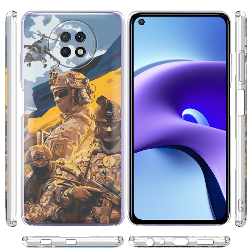 Чехол BoxFace Xiaomi Redmi Note 9T Воїни ЗСУ