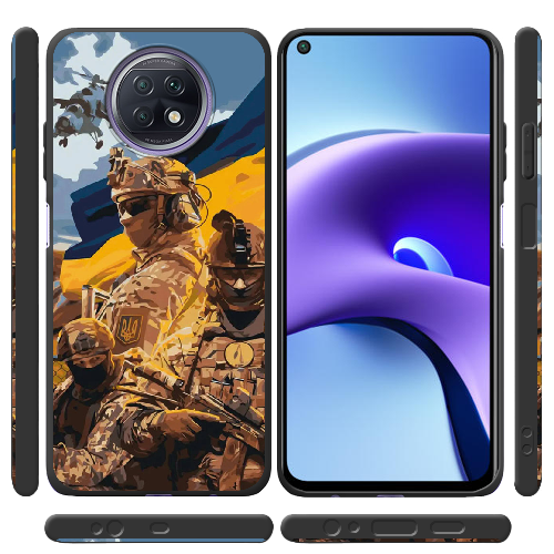 Чехол BoxFace Xiaomi Redmi Note 9T Воїни ЗСУ