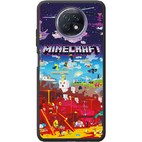 Чехол BoxFace Xiaomi Redmi Note 9T Minecraft World Beyond