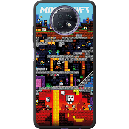 Чехол BoxFace Xiaomi Redmi Note 9T Minecraft Lode Runner