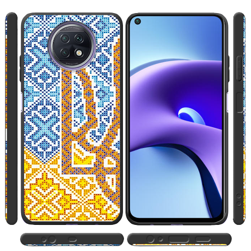 Чехол BoxFace Xiaomi Redmi Note 9T Тризуб Вишивка