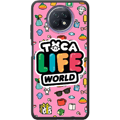 Чехол BoxFace Xiaomi Redmi Note 9T Toca Boca Life World