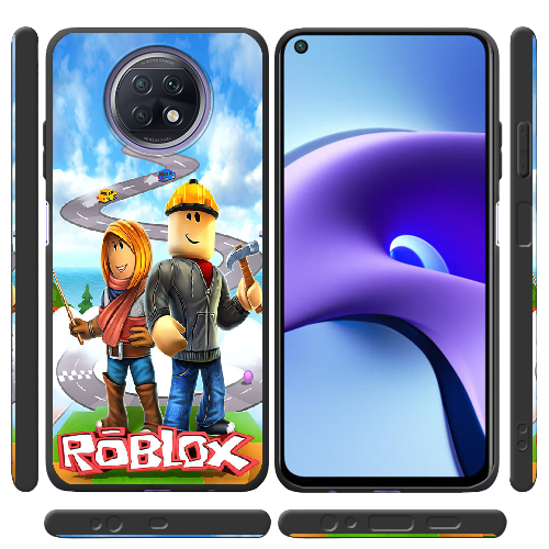 Чехол BoxFace Xiaomi Redmi Note 9T Roblox Білдерман