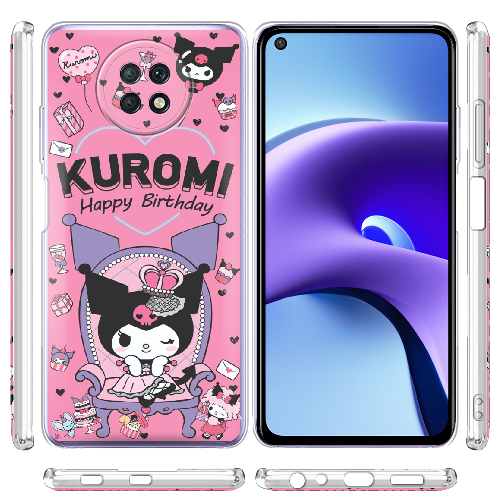 Чехол BoxFace Xiaomi Redmi Note 9T День народження Kuromi