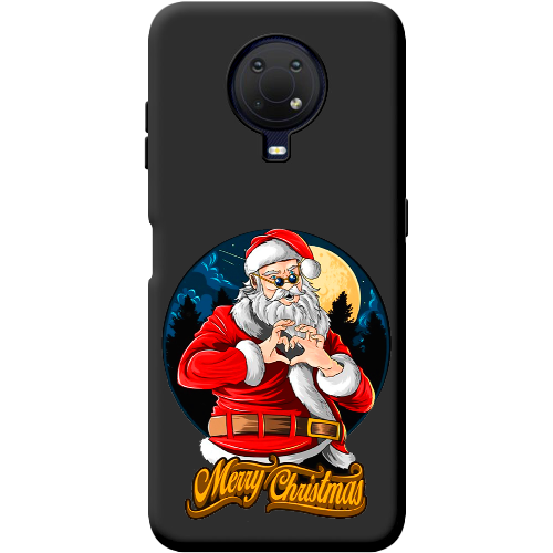 Чехол BoxFace Nokia G20 Cool Santa and heart