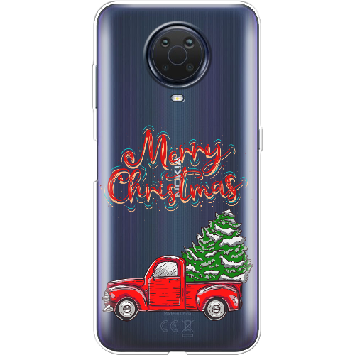 Чехол BoxFace Nokia G20 Holiday Car Merry Christmas