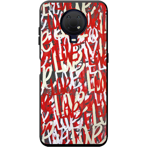 Чехол BoxFace Nokia G20 Love Graffiti