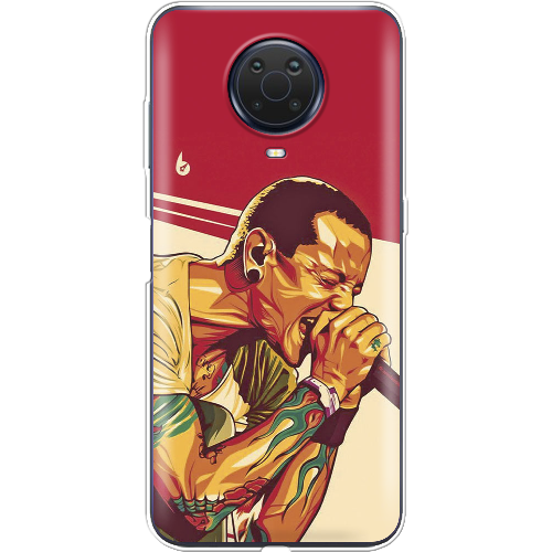 Чехол BoxFace Nokia G20 Chester Bennington