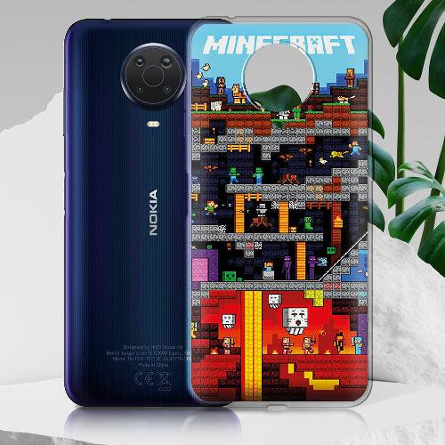 Чехол BoxFace Nokia G20 Minecraft Lode Runner