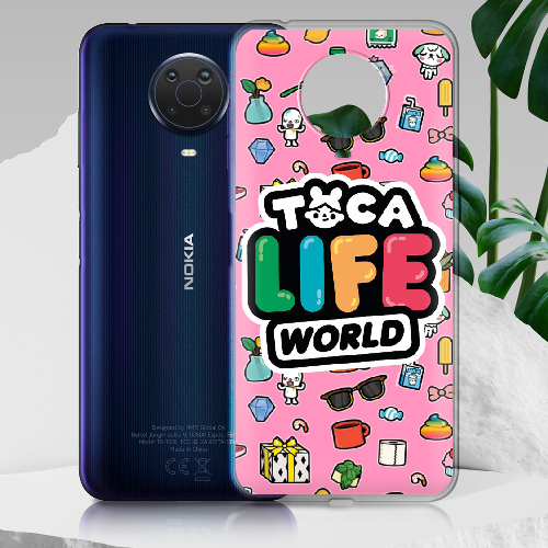 Чехол BoxFace Nokia G20 Toca Boca Life World