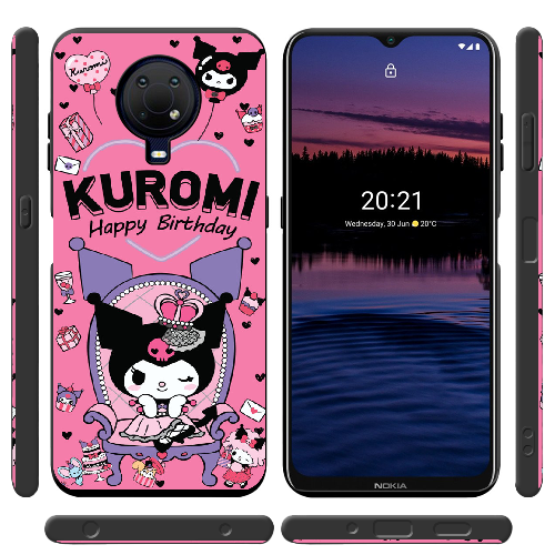 Чехол BoxFace Nokia G20 День народження Kuromi