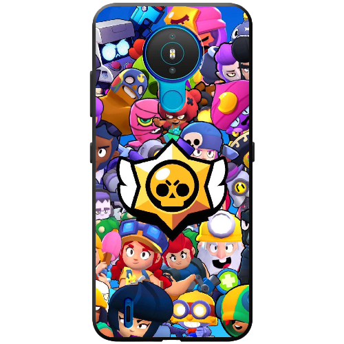 Чехол Boxface Nokia 1.4 Brawl Stars