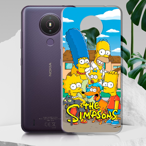 Чехол Boxface Nokia 1.4 the simpsons