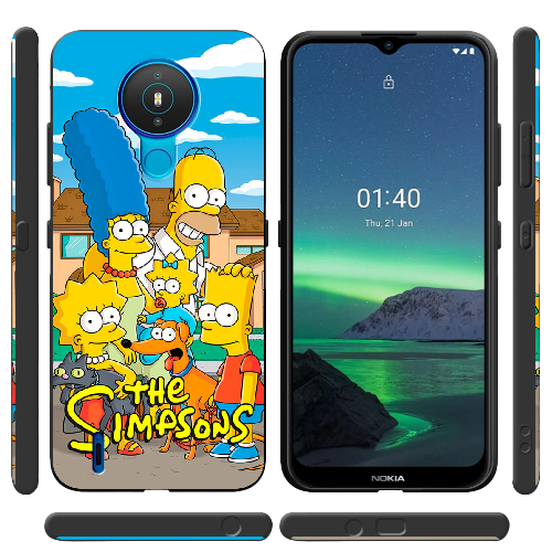 Чехол Boxface Nokia 1.4 the simpsons