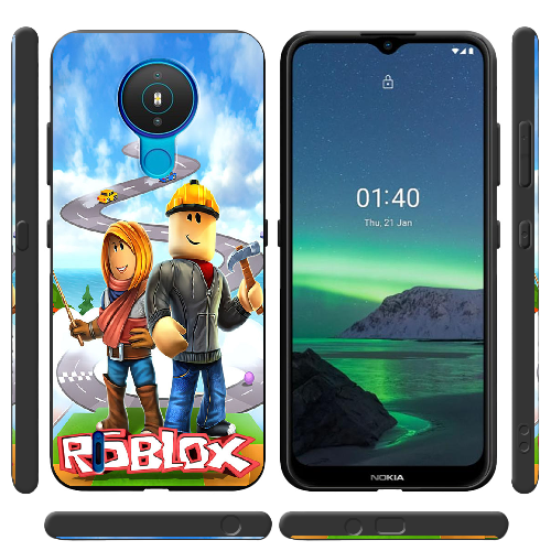 Чехол Boxface Nokia 1.4 Roblox Білдерман