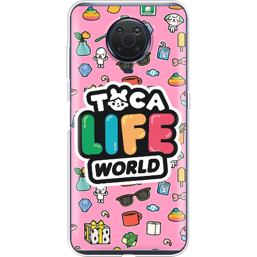 Чехол BoxFace Nokia G10 Toca Boca Life World