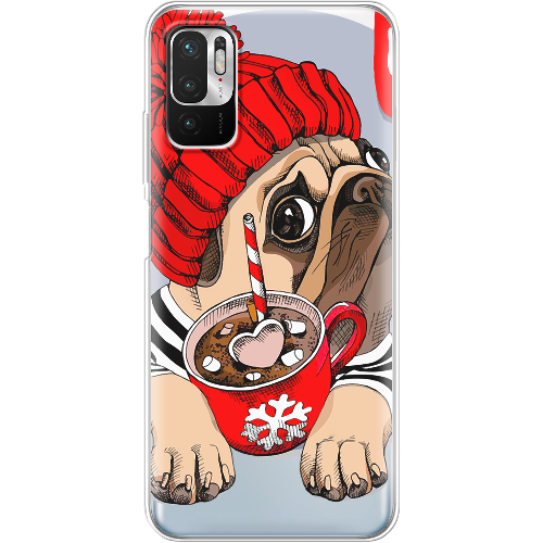 Чехол Boxface Xiaomi Redmi Note 10 5G Winter Puggy