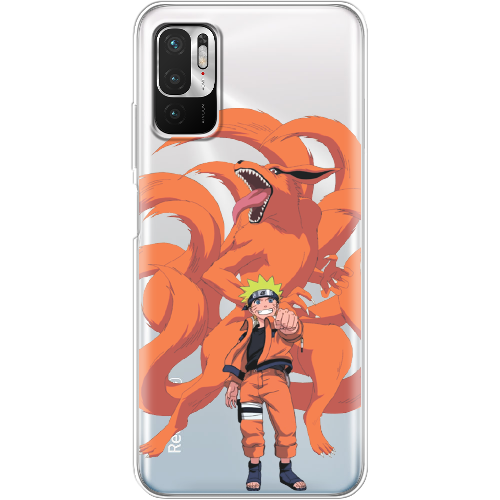 Чехол Boxface Xiaomi Redmi Note 10 5G Naruto and Kurama