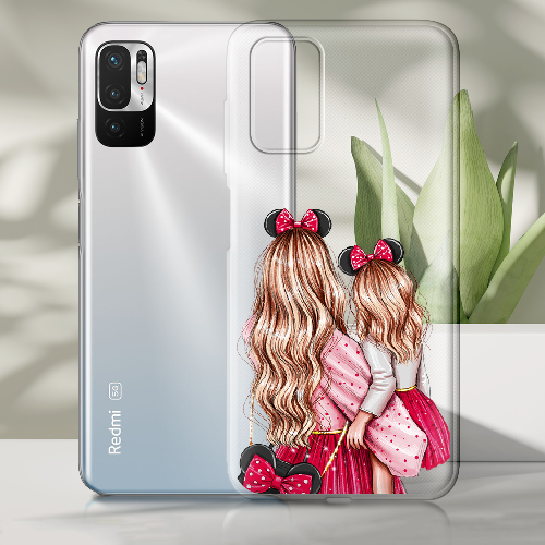 Чехол Boxface Xiaomi Redmi Note 10 5G Mouse Girls