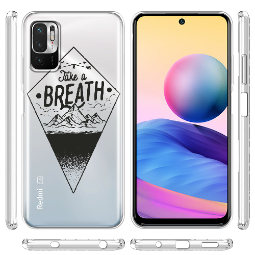 Чехол Boxface Xiaomi Redmi Note 10 5G Take a Breath