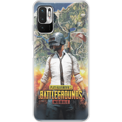 Чехол Boxface Xiaomi Redmi Note 10 5G PUBG Mobile