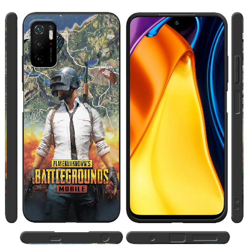 Чехол Boxface Xiaomi Redmi Note 10 5G PUBG Mobile