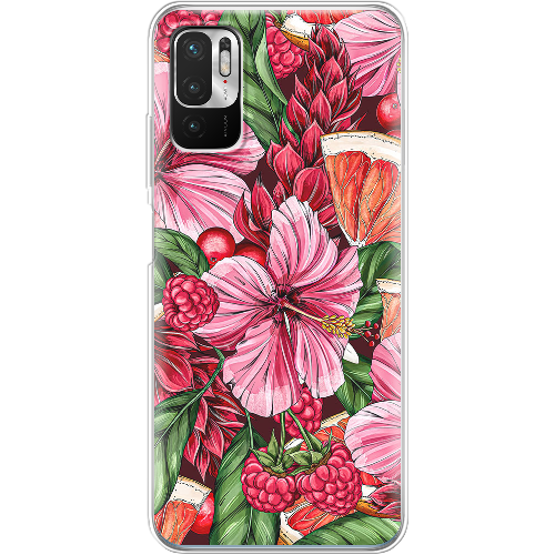 Чехол Boxface Xiaomi Redmi Note 10 5G Tropical Flowers