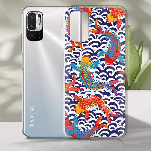 Чехол Boxface Xiaomi Redmi Note 10 5G Koi Fish