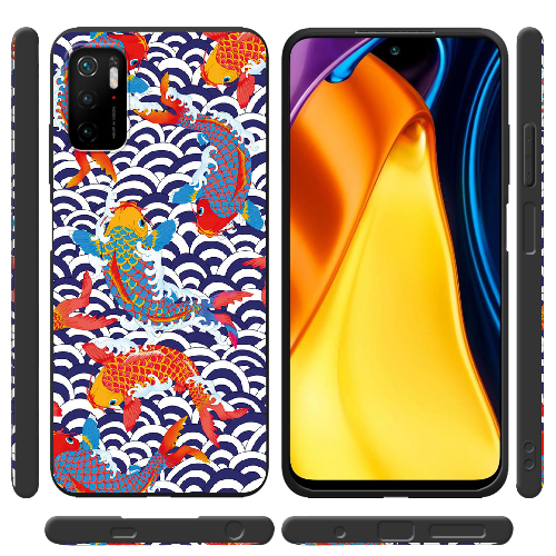 Чехол Boxface Xiaomi Redmi Note 10 5G Koi Fish