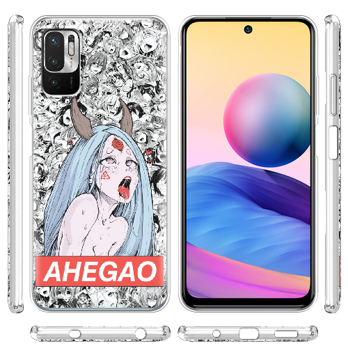 Чехол Boxface Xiaomi Redmi Note 10 5G Ahegao